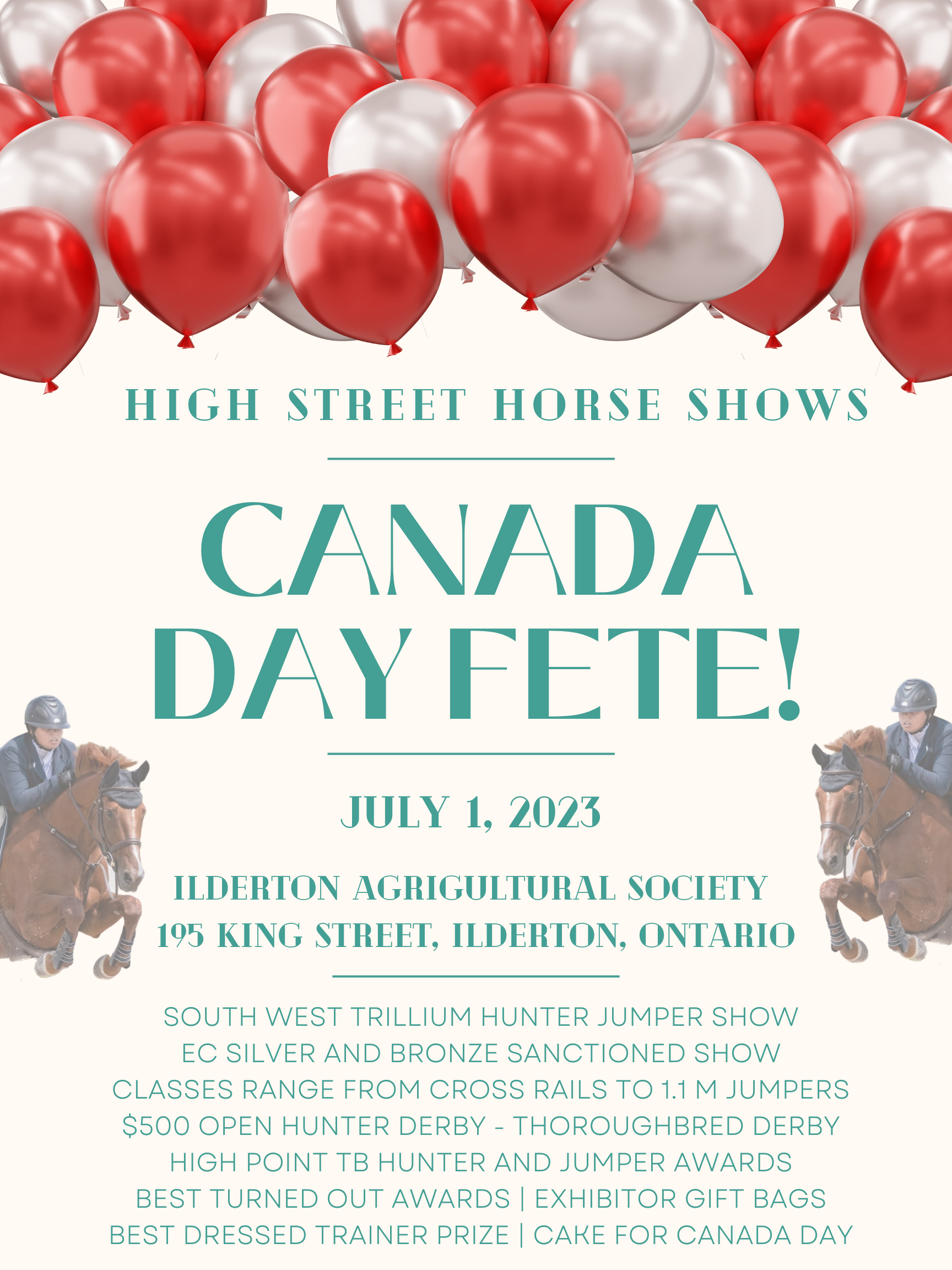 High Street Horse Shows II – Canada Day Fete